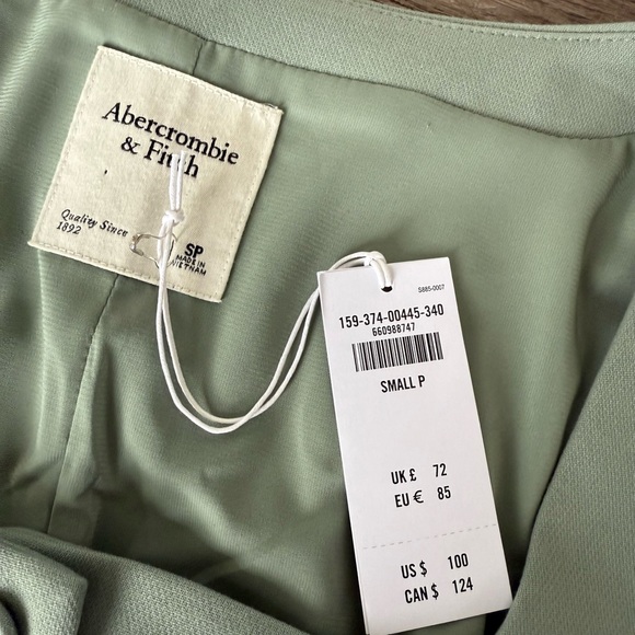 NWT Abercrombie & Fitch Mara Longsleeve Mini Dress - Picture 3 of 3